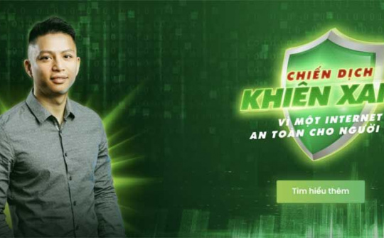 Xây dựng môi trường Internet an toàn với "Chiến dịch Khiên Xanh"