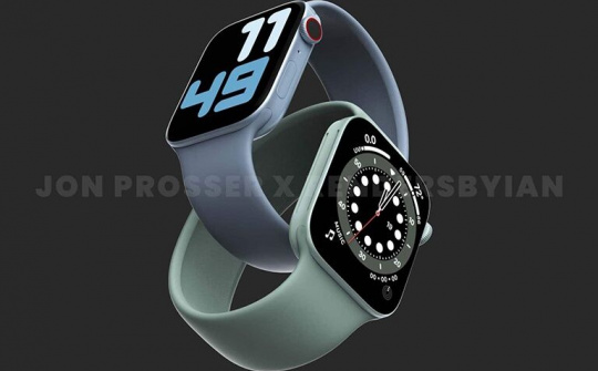 Apple Watch Series 7 sẽ được thay đổi thiết kế