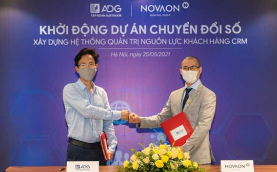 NOVAON được Austdoor chọn làm đối tác chuyển đổi số