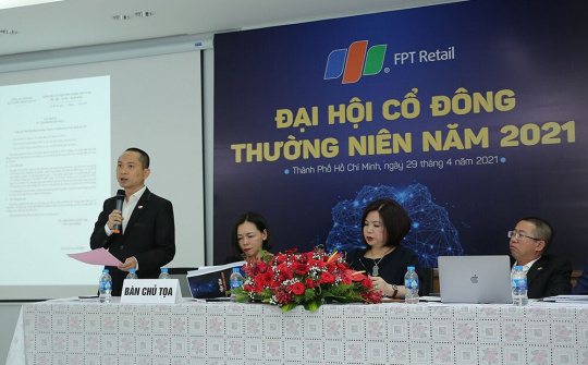 FPT Retail đặt mục tiêu tăng trưởng lợi nhuận 320% trong năm 2021