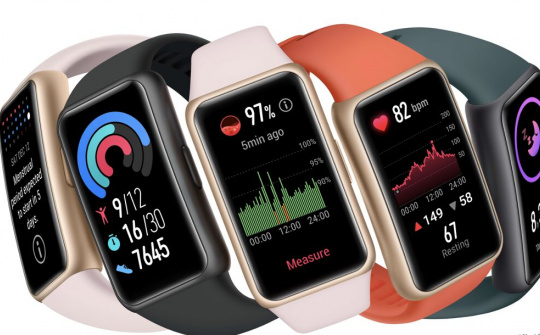 Vòng đeo tay thông minh Huawei Band 6 "cháy hàng" tại Việt Nam