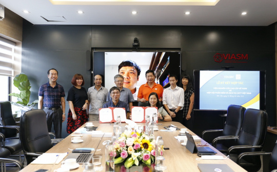 VINASA ký ghi nhớ hợp tác với VIASM về đào tạo nhân lực cho doanh nghiệp