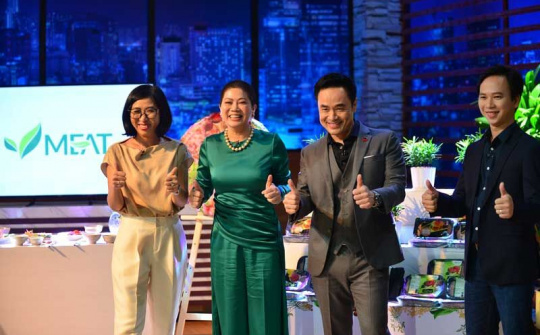 Nhờ ý nghĩa nhân văn, dự án thịt chay Vmeat được Shark Liên chung tay rót vốn 