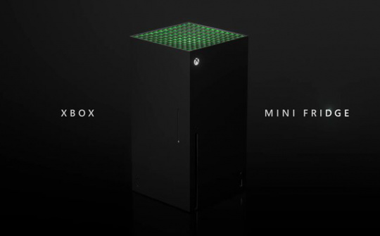 Microsoft giới thiệu tủ lạnh mini Xbox Series X