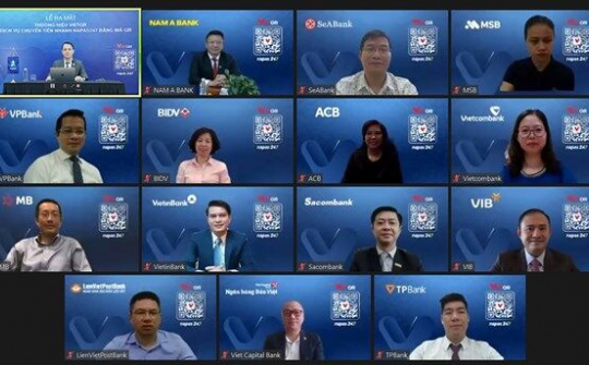 Napas ra mắt thương hiệu VietQR và chuyển tiền nhanh bằng mã QR