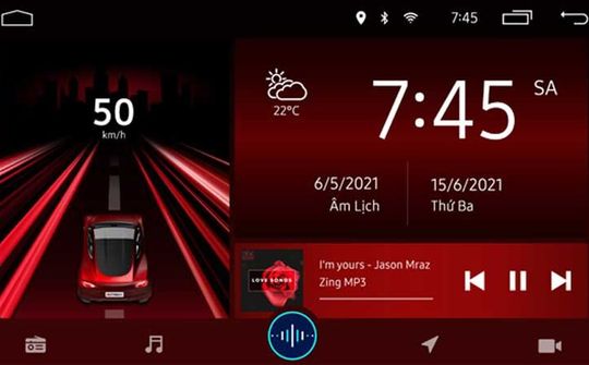 Trợ lý Kiki được tích hợp vào màn hình xe hơi thông minh GOTECH 