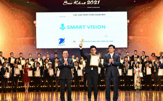 Giải pháp SmartVision của VNPT-IT được tôn vinh tại Sao Khuê 2021