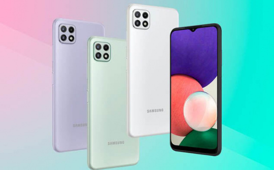Samsung ra mắt Galaxy A22 với 4 camera, giá 5,9 triệu