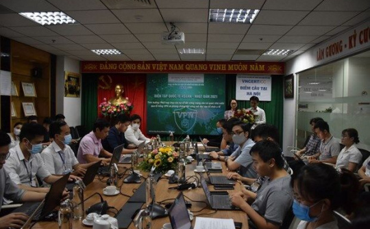 VNCERT tổ chức diễn tập ứng cứu tấn công mạng vào cơ quan nhà nước