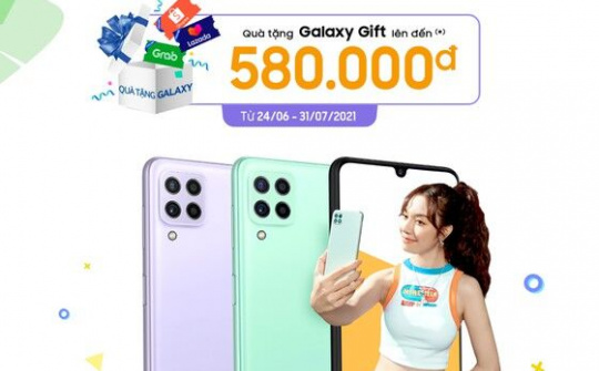 Galaxy A22 LTE và Galaxy A22 5G đã lên kệ tại Việt Nam, giá 5.89 triệu đồng