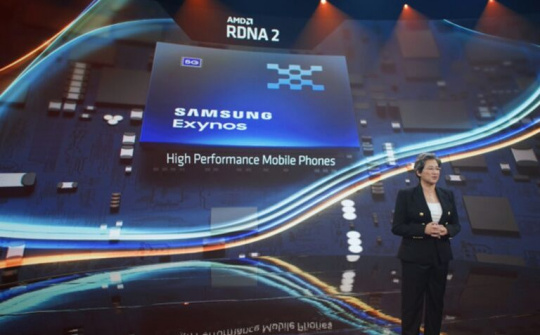 Chip Exynos tích hợp GPU AMD đạt hiệu suất ấn tượng