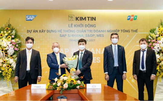 Tập đoàn Kim Tín đầu tư 5 triệu USD cho dự án chuyển đổi số