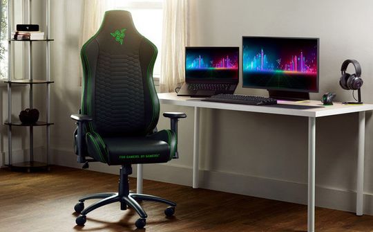 Razer Iskur X ghế chơi game hạng nặng giá 9,2 triệu