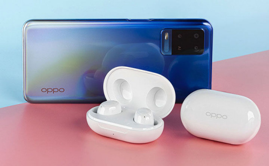 Oppo ra mắt tai nghe Enco Buds và smartphone A54 mới