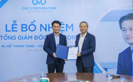 Ông Hồ Thanh Tùng được bổ nhiệm tổng giám đốc CMC