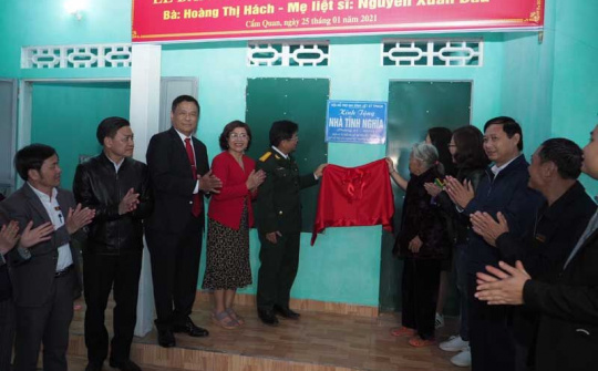 Thiết thực tri ân gia đình thương binh - liệt sĩ