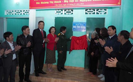 Thiết thực tri ân gia đình thương binh - liệt sĩ