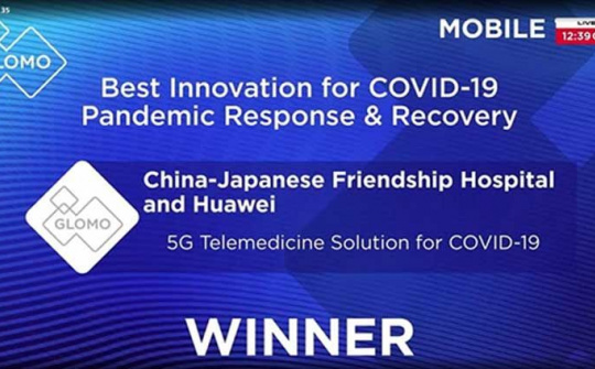 Giải pháp khám bệnh từ xa nhờ 5G giành giải GLOMO Awards