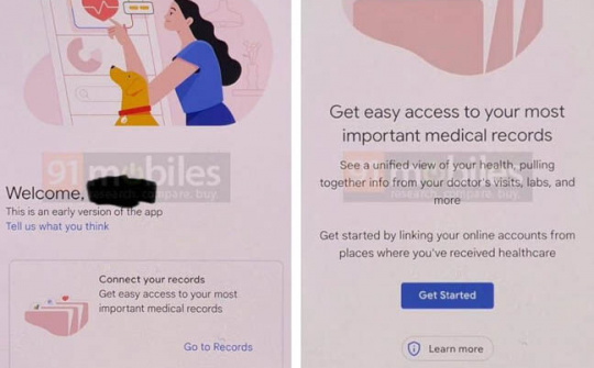 Google thử nghiệm ứng dụng lưu trữ hồ sơ y tế