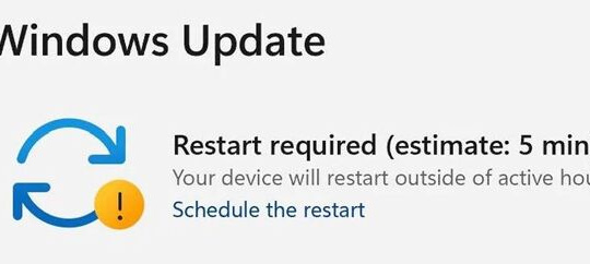 Windows 11 sẽ sớm cho biết thời gian cài đặt các bản cập nhật