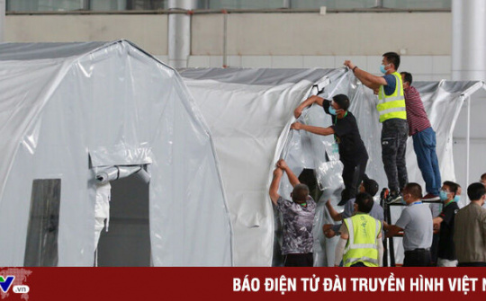 Trung Quốc dựng hệ thống phòng thí nghiệm bơm hơi giúp tăng tốc xét nghiệm