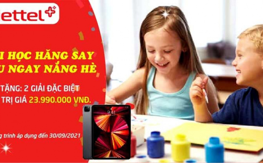Viettel++ tổ chức sân chơi “Vui học hăng say – Dịu ngay nắng hè”