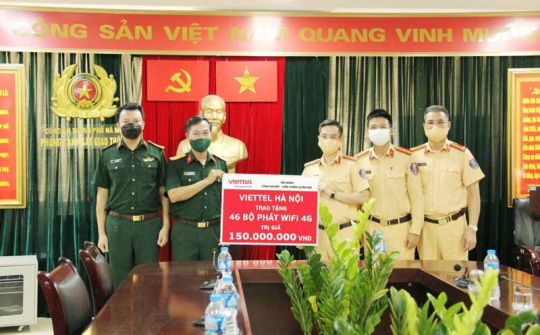 Viettel trang bị wifi 4G cho 23 chốt kiểm dịch của TP Hà Nội