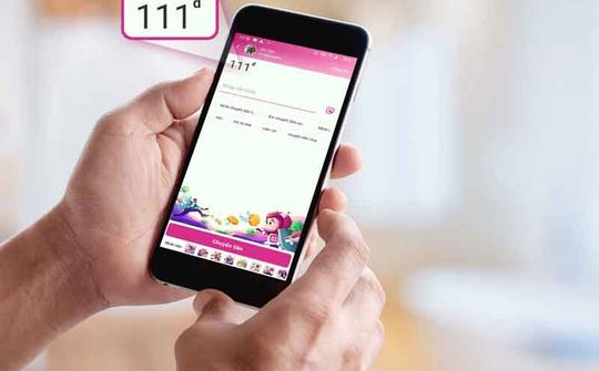 MoMo lại ra "game" mới “Chuyển 111 đồng" để thu hút người dùng