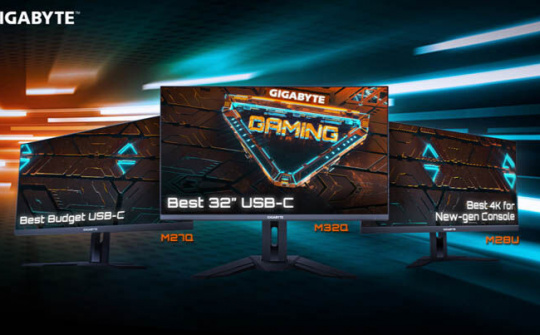 Dòng sản phẩm màn hình chơi game GIGABYTE nhận mưa lời khen vì hiệu suất vượt trội