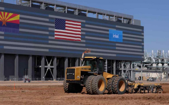 Intel khởi công nhà máy chip trị giá 20 tỉ USD tại Arizona