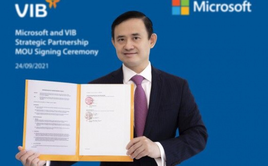 VIB hợp tác Microsoft sử dụng Microsoft Azure