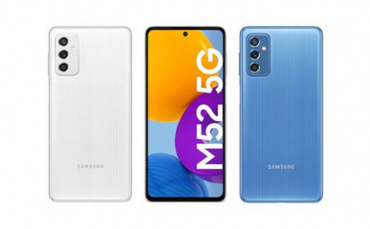 Galaxy M52 5G ra mắt, giá 9,22 triệu đồng