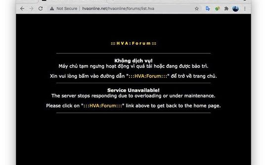 Diễn đàn hacker HVA chính thức đóng cửa