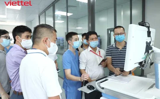 Bệnh viện dã chiến "hiện đại nhất Hà Nội" có hạ tầng CNTT do Viettel thiết kế