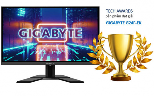 Vì sao màn hình GIGABYTE G24F đoạt giải màn hình tốt nhất?