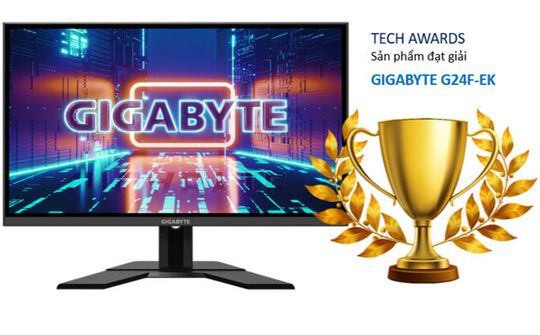Vì sao màn hình GIGABYTE G24F đoạt giải màn hình tốt nhất?
