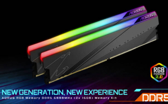 Tăng hiệu suất bộ nhớ với Kit RAM AORUS RGB DDR5 6000MHz 32GB