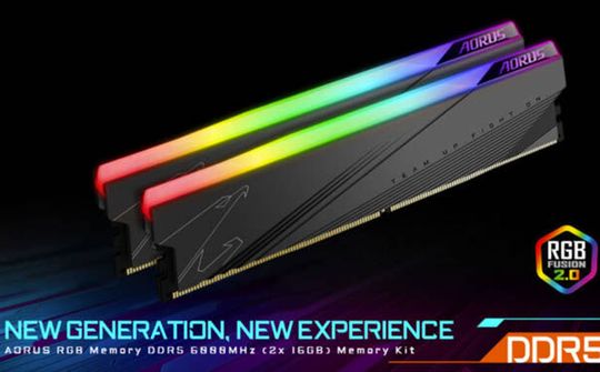Tăng hiệu suất bộ nhớ với Kit RAM AORUS RGB DDR5 6000MHz 32GB