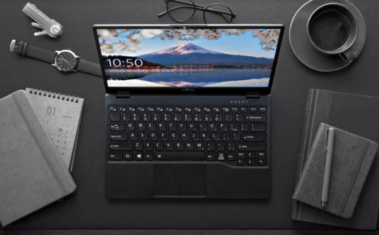 Fujitsu nâng cấp laptop siêu mỏng nhẹ UH-x cho trải nghiệm ấn tượng hơn