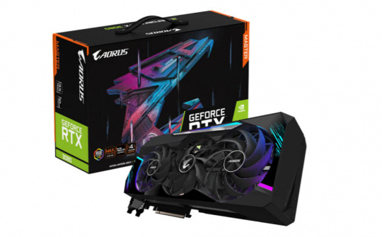 GIGABYTE trình làng card đồ họa GeForce RTX 3080 với 12GB VRAM