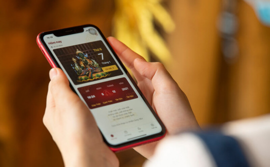 "Trợ duyên Tam Bảo" trực tuyến qua ứng dụng di động