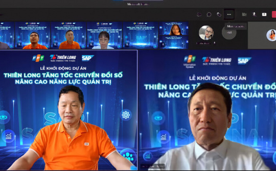 Thiên Long và FPT khởi động dự án đầu tiên trong chiến lược chuyển đổi số