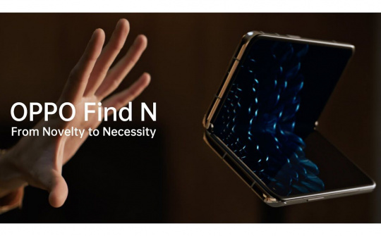 OPPO ra mắt smartphone màn hình gập đầu tiên Find N nhiều cải tiến