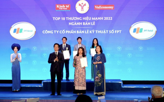 FPT Retail được vinh danh Thương hiệu mạnh Việt Nam lần thứ 9 liên tiếp