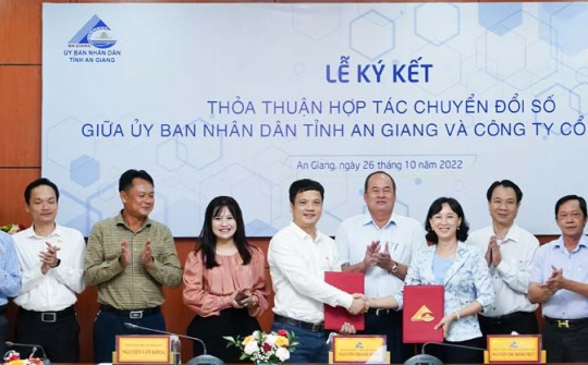 UBND tỉnh An Giang và FPT ký kết hợp tác chuyển đổi số đến năm 2025