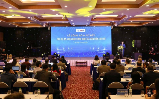 Vingroup tài trợ gần 90 tỷ đồng cho nhiều dự án KHCN và Văn hóa - Lịch sử năm 2022