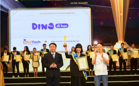 DINO Đi Học – Hệ sinh thái giáo dục duy nhất thuộc giải pháp khởi nghiệp số được vinh danh tại Sao Khuê 2022