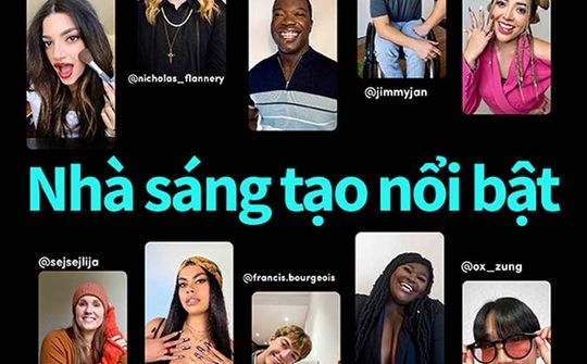 Hai bạn trẻ Việt Nam lọt top 50 nhà sáng tạo nội dung nổi bật toàn cầu của TikTok