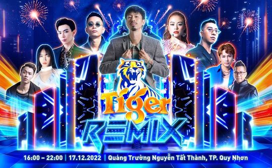 Tige Beer mạnh tay đầu tư cho công nghệ cho TIGER REMIX 2023