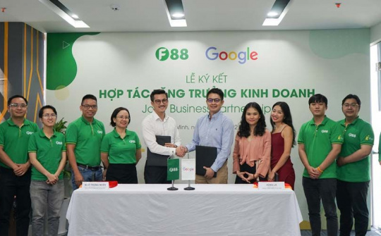 F88 hợp tác với Google để gia tăng tương tác kỹ thuật số với khách hàng